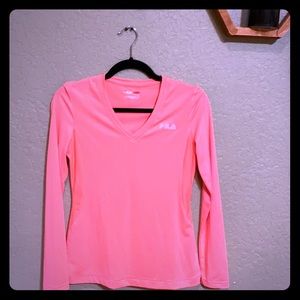 FILA Sport “Live In Motion” long sleeve top 🌺